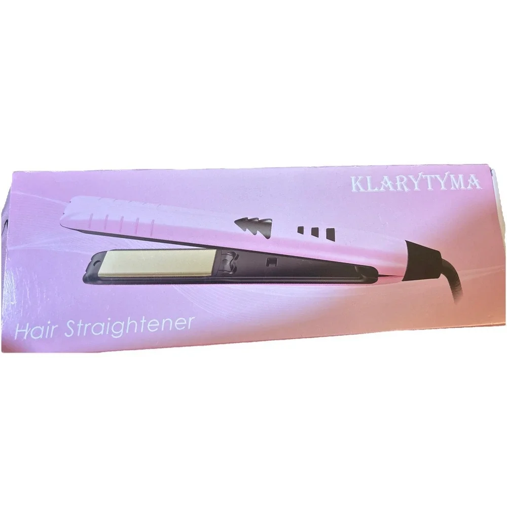 CERAMIC PINK HAIR STRAIGHTENER Klarytyma NEW‎